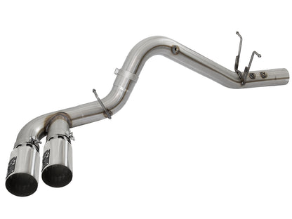 aFe Victory Series 4in SS DPF-Back Exhaust GM 15-19 Duramax L5P (49-44089-P)