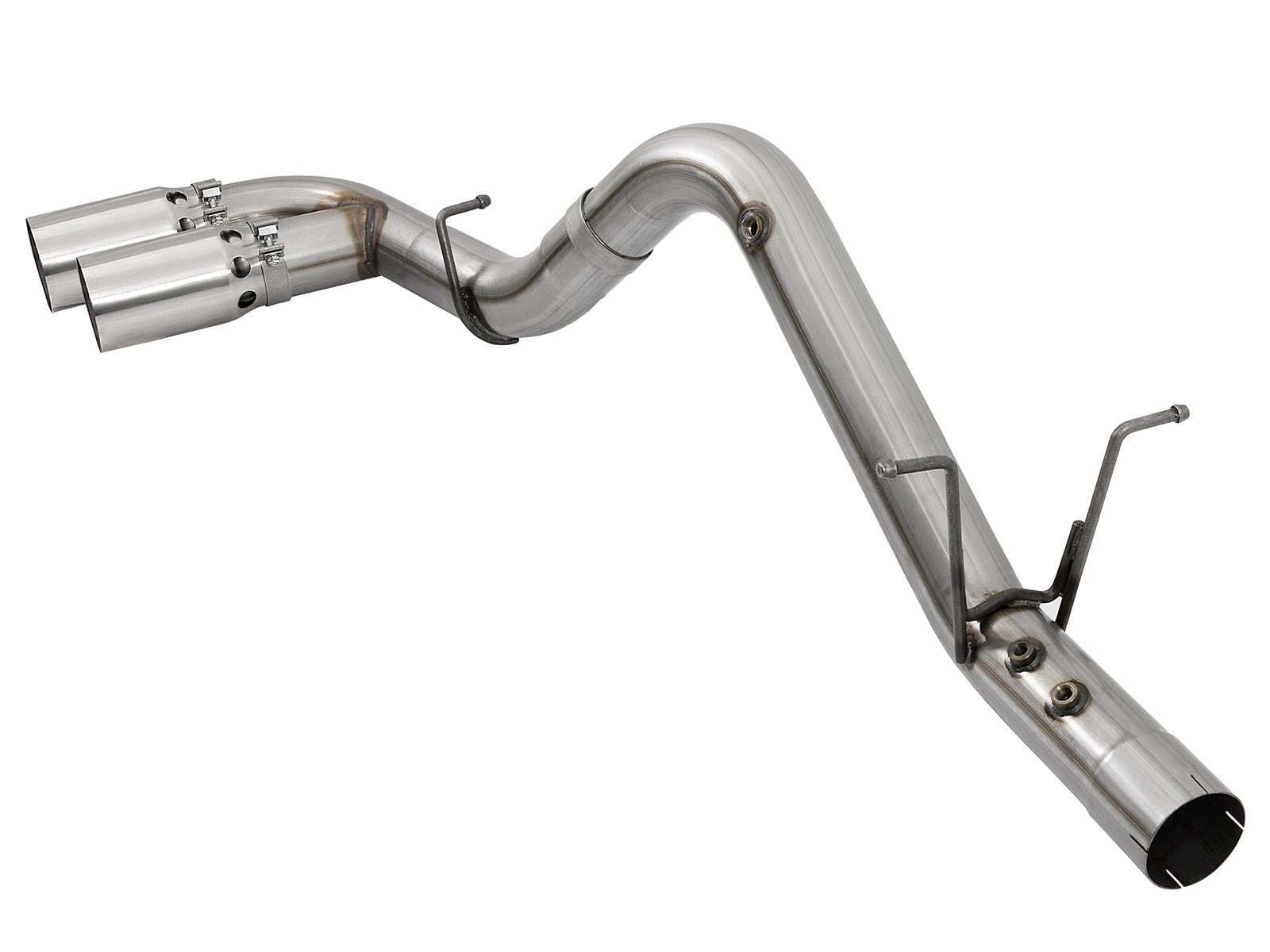 aFe Victory Series 4in SS DPF-Back Exhaust GM 15-19 Duramax L5P (49-44089-P)