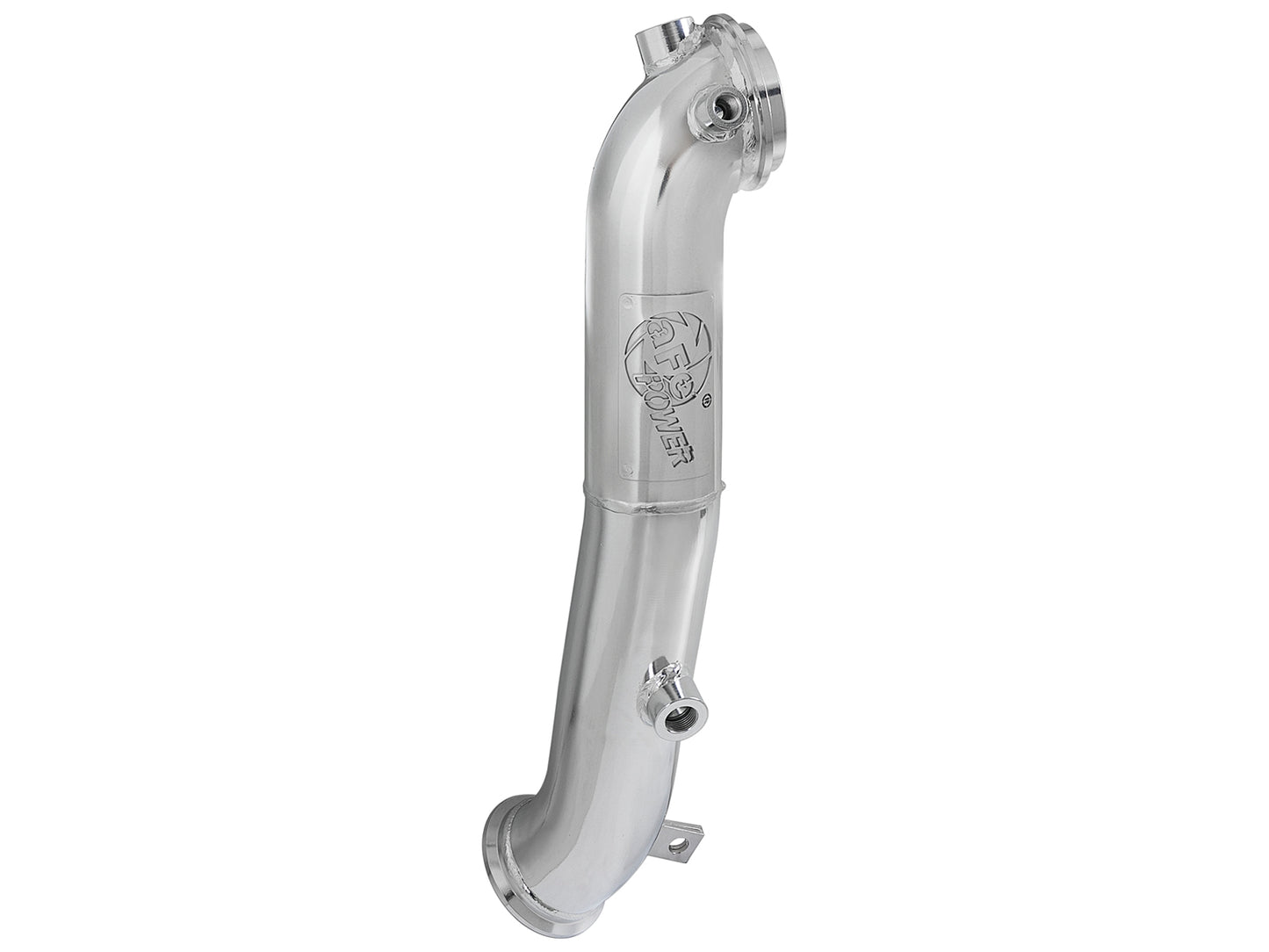 aFe 3in 409 Stainless Steel Downpipe | GM Diesel Trucks LML V8 6.6L (11-15) (49-44095)