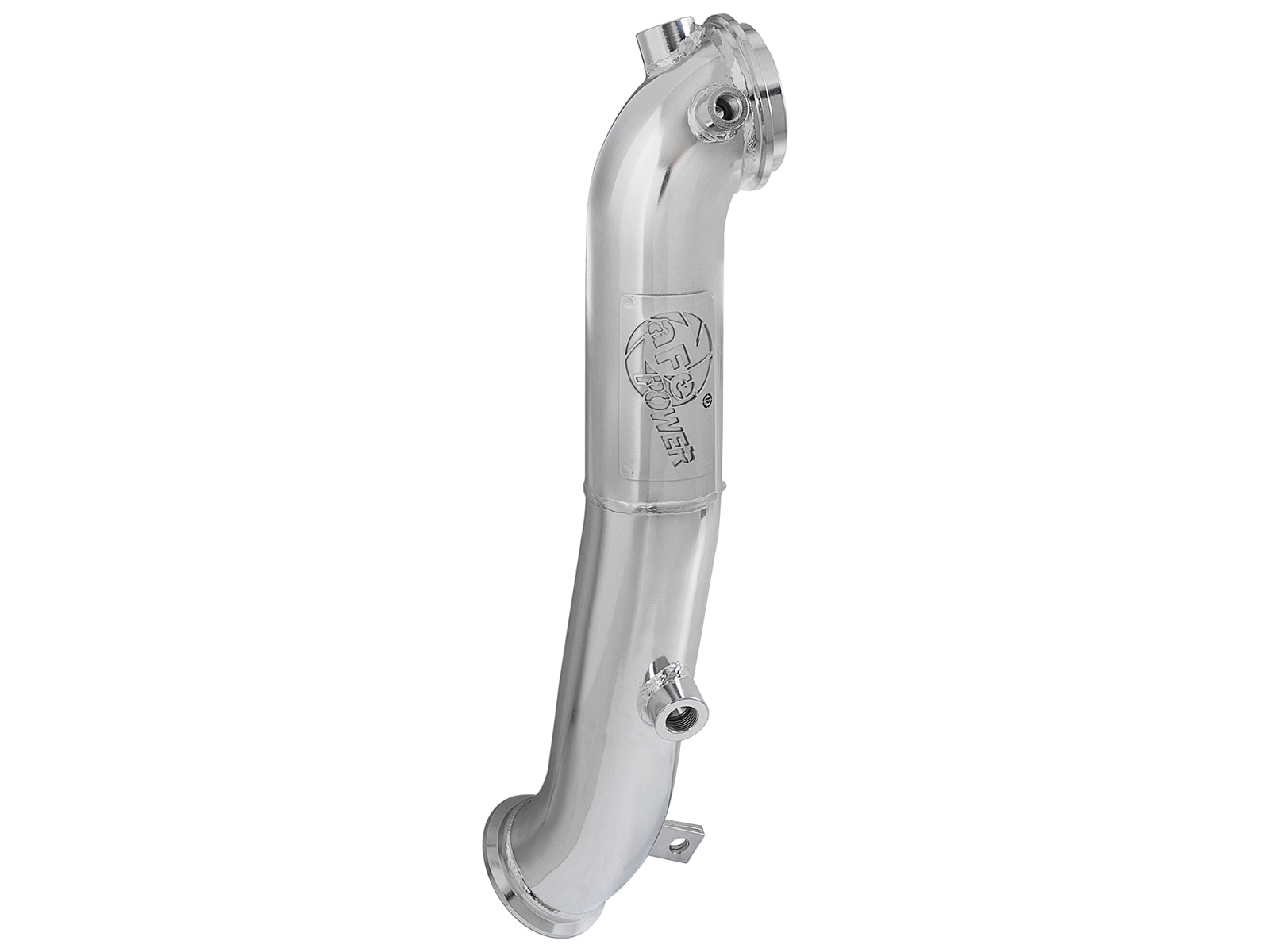 aFe 3in 409 Stainless Steel Downpipe | GM Diesel Trucks LML V8 6.6L (11-15) (49-44095)