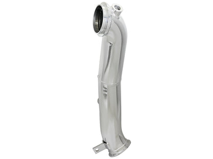 aFe 3in 409 Stainless Steel Downpipe | GM Diesel Trucks LML V8 6.6L (11-15) (49-44095)