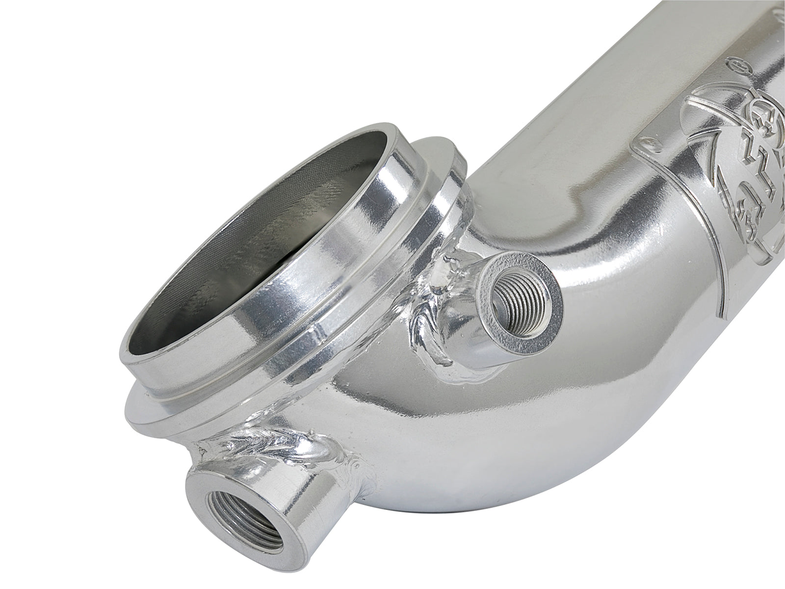 aFe 3in 409 Stainless Steel Downpipe | GM Diesel Trucks LML V8 6.6L (11-15) (49-44095)