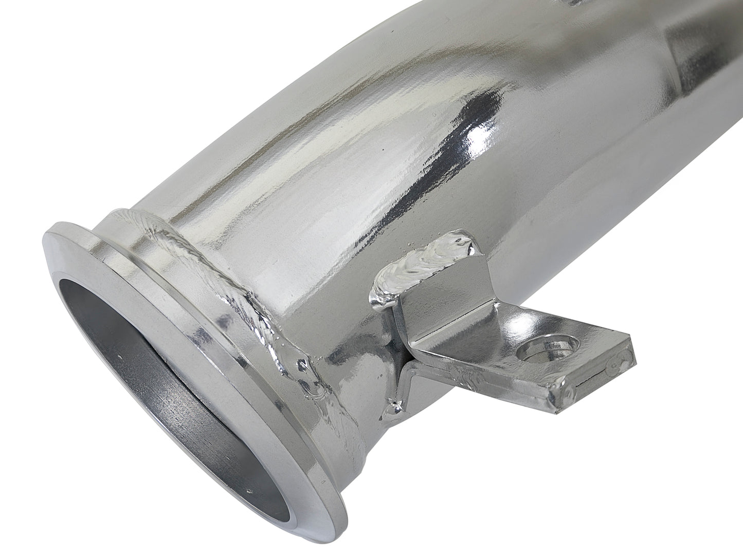 aFe 3in 409 Stainless Steel Downpipe | GM Diesel Trucks LML V8 6.6L (11-15) (49-44095)