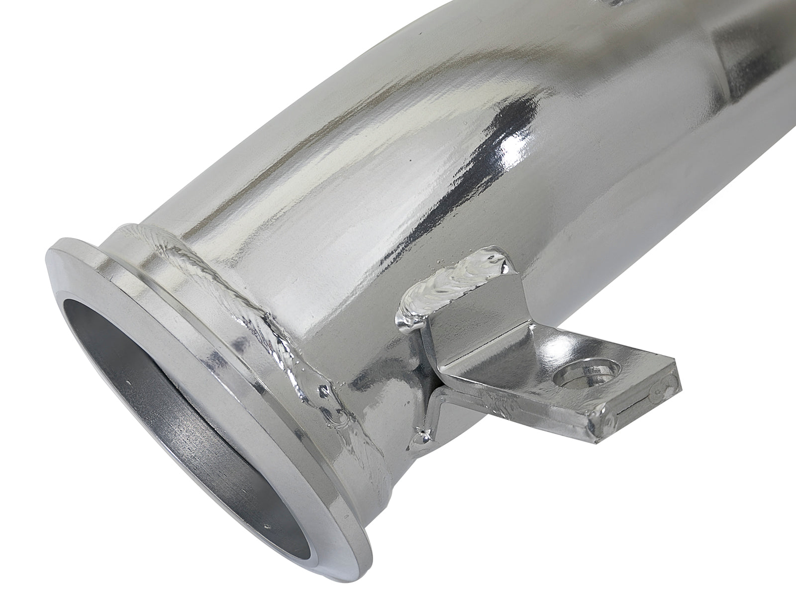 aFe 3in 409 Stainless Steel Downpipe | GM Diesel Trucks LML V8 6.6L (11-15) (49-44095)