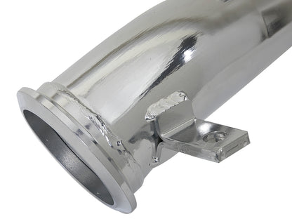 aFe 3in 409 Stainless Steel Downpipe | GM Diesel Trucks LML V8 6.6L (11-15) (49-44095)
