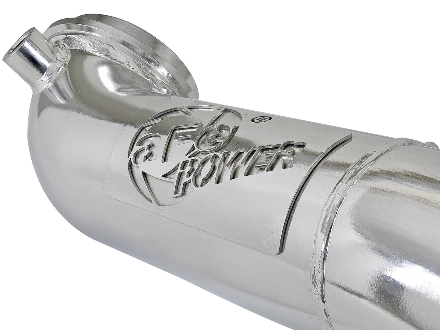 aFe 3in 409 Stainless Steel Downpipe | GM Diesel Trucks LML V8 6.6L (11-15) (49-44095)