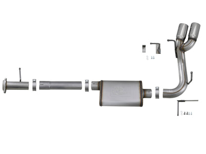 aFe MACH Force-Xp 3in 409 SS Cat-Back Exhaust | GM Colorado/Canyon (17-19) (49-44096-P)