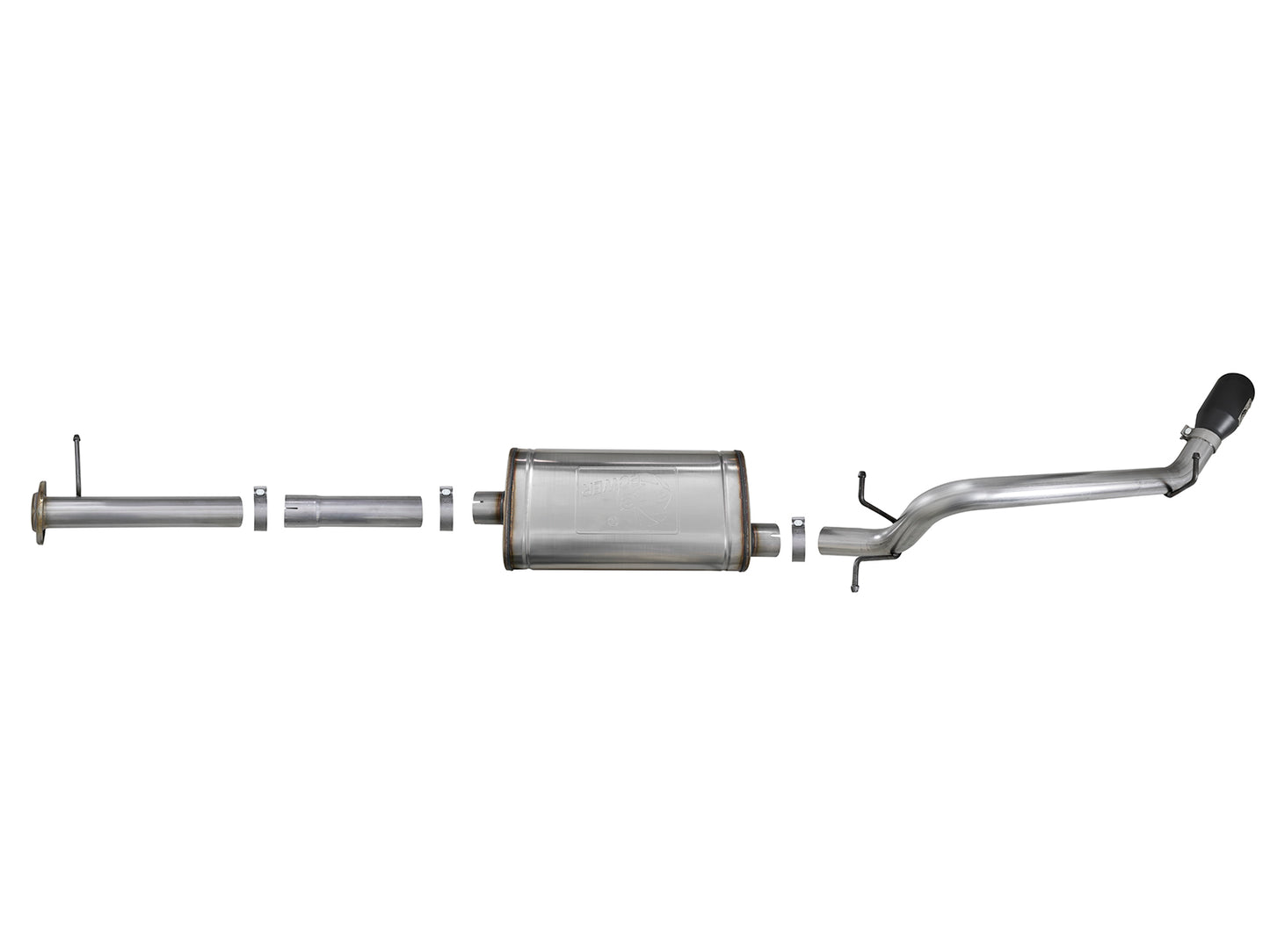 aFe MACH Force-Xp 3.0in 304 SS Cat-Back Exhaust | Chevrolet Colorado / Canyon (17-18) (49-44097-B)