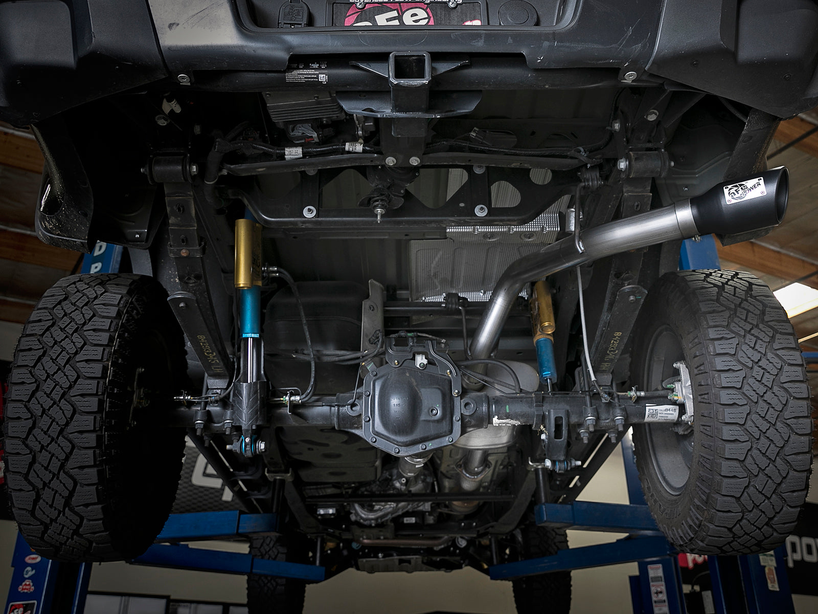 aFe MACH Force-Xp 3.0in 304 SS Cat-Back Exhaust | Chevrolet Colorado / Canyon (17-18) (49-44097-B)