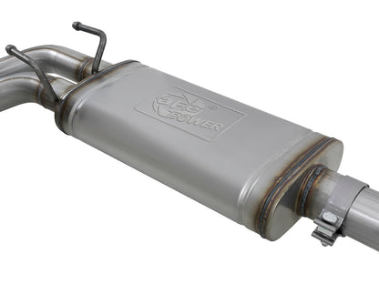 aFe 3in to 2.5in SS Cat-Back Exhaust w/ Black Tip | GM Silverado/Sierra 5.4L (09-18) (49-44098-B)