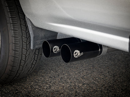 aFe 3in to 2.5in SS Cat-Back Exhaust w/ Black Tip | GM Silverado/Sierra 5.4L (09-18) (49-44098-B)