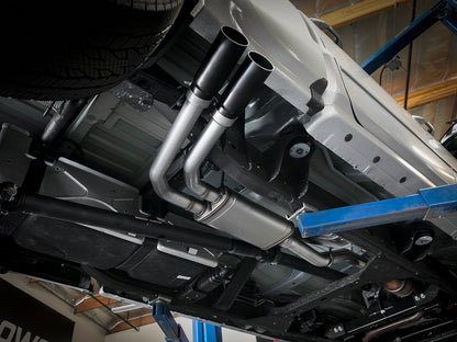 aFe 3in to 2.5in SS Cat-Back Exhaust w/ Black Tip | GM Silverado/Sierra 5.4L (09-18) (49-44098-B)