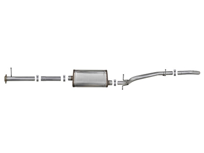 aFe 3in 409 SS Hi-Tuck Cat-Back Exhaust | GM Colorado/Canyon L4-2.5L/V6-3.6L (15-18) (49-44099)