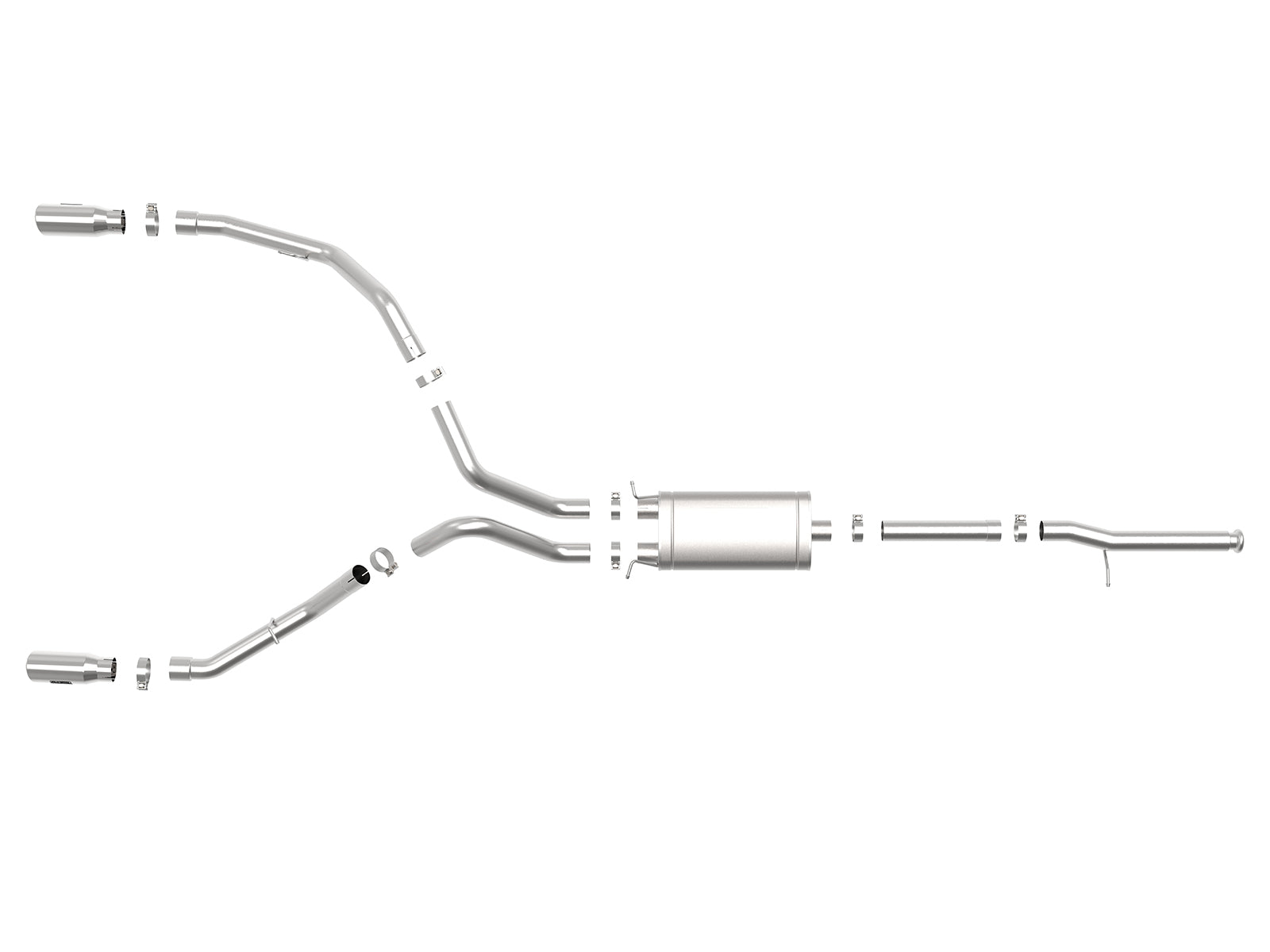 aFe 3in 409 SS Cat-Back Exhaust GM Silverado/Sierra 1500 (09-18) | 1500/Pro/SLT/WT (49-44111-P)