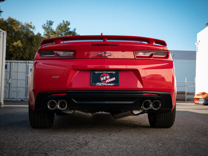 aFe 2.5in 409 SS Polished Axle-Back Exhaust | Chevy Camaro SS (16-21) (49-44119-P)