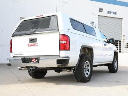 aFe Apollo GT Cat-Back Exhaust | GM Trucks (09-18) V6-4.3L / V8-4.8 / 5.3L Dual Rear Side Exit Polish Tips (49-44134-P)