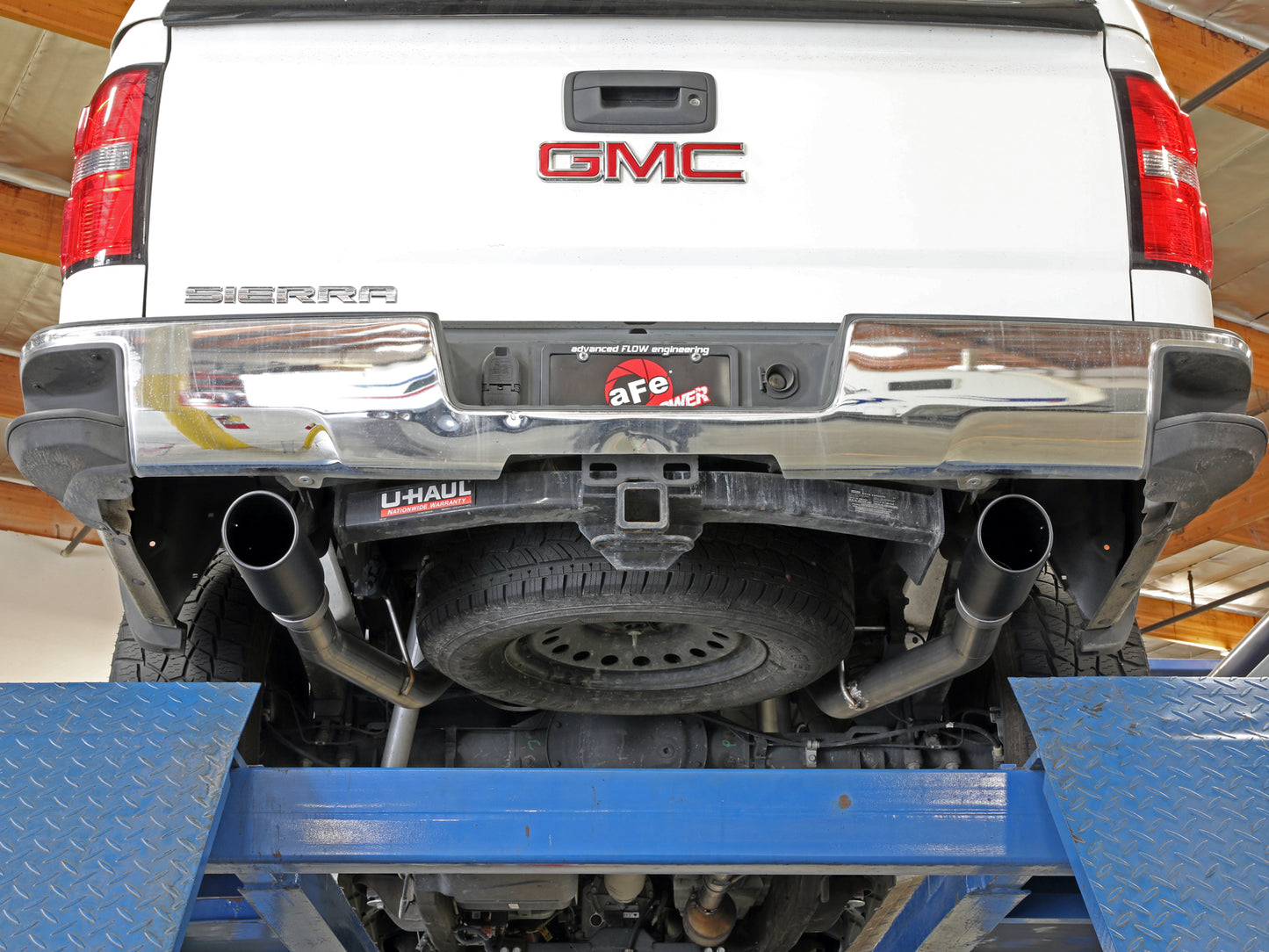 aFe Apollo GT Series Cat-Back Exhaust | GM Trucks (09-18) V6-4.3L / V8-4.8 / 5.3L Dual Rear Exit Black Tips (49-44135-B)