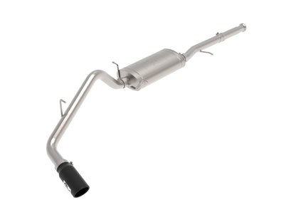 aFe Apollo GT Series Cat-Back Exhaust System | GM Trucks (09-18) V6-4.3L / V8-4.8 / 5.3L Black Tip (49-44136-B)