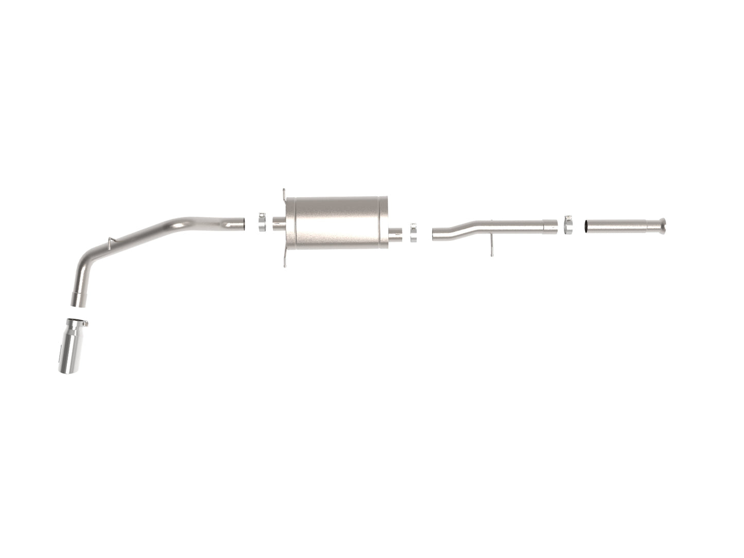 aFe 3in 409 SS Cat-Back Exhaust GM Silverado/Sierra 1500 (09-18) | 1500/LS/WT (49-44136-P)