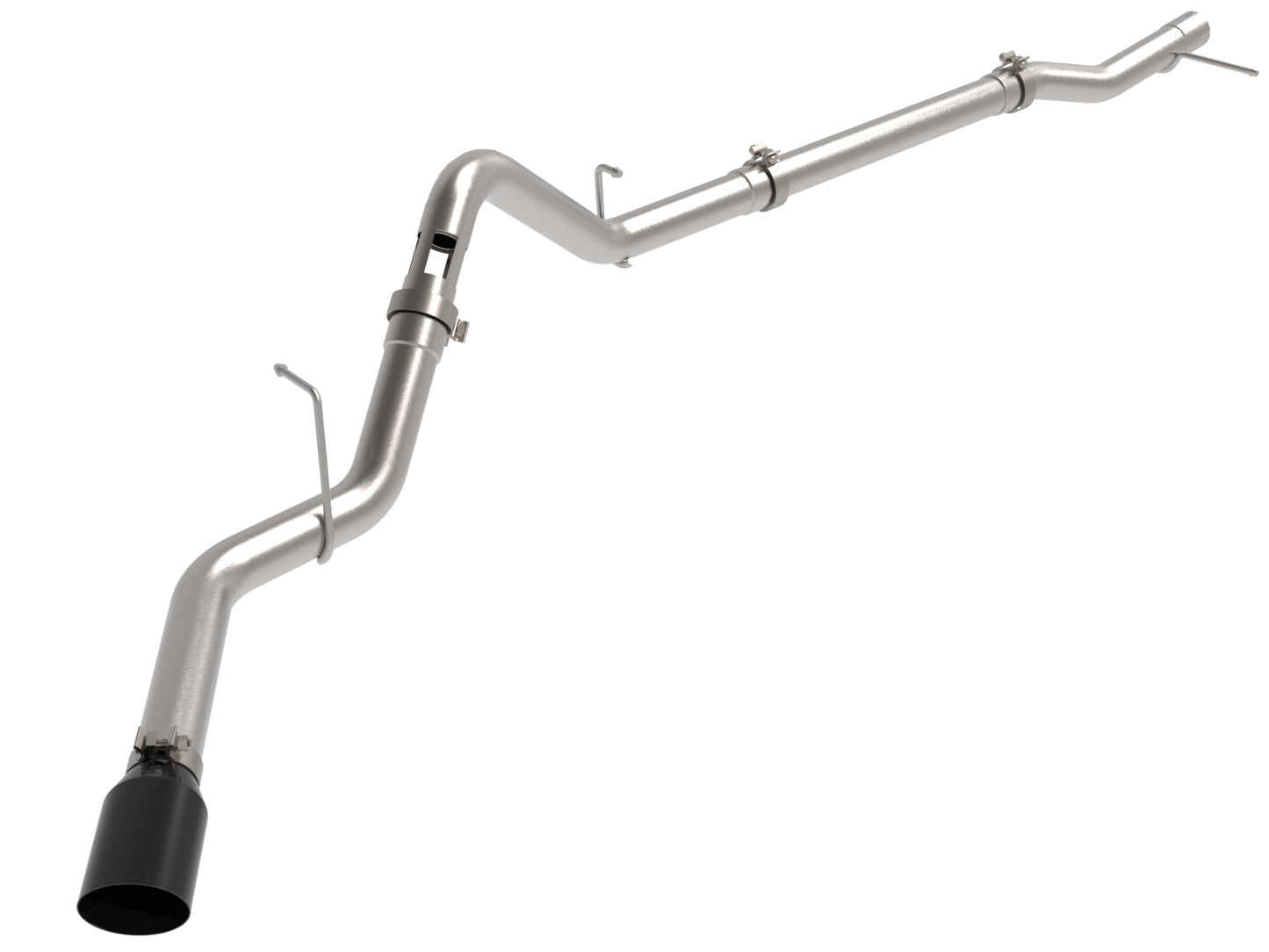 aFe 23-23 GM L6-3.0L HD 3IN SS Back Exhaust System | Silverado EV/GMC Sierra 3500 HD (49-44144-B)