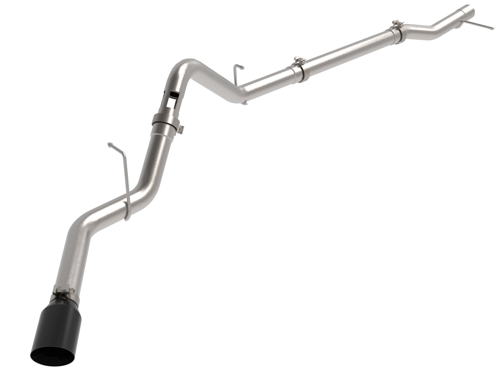aFe 23-23 GM L6-3.0L HD 3IN SS Back Exhaust System | Silverado EV/GMC Sierra 3500 HD (49-44144-B)