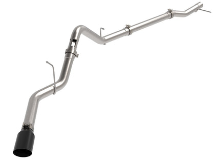 aFe 23-23 GM L6-3.0L HD 3IN SS Back Exhaust System | Silverado EV/GMC Sierra 3500 HD (49-44144-B)