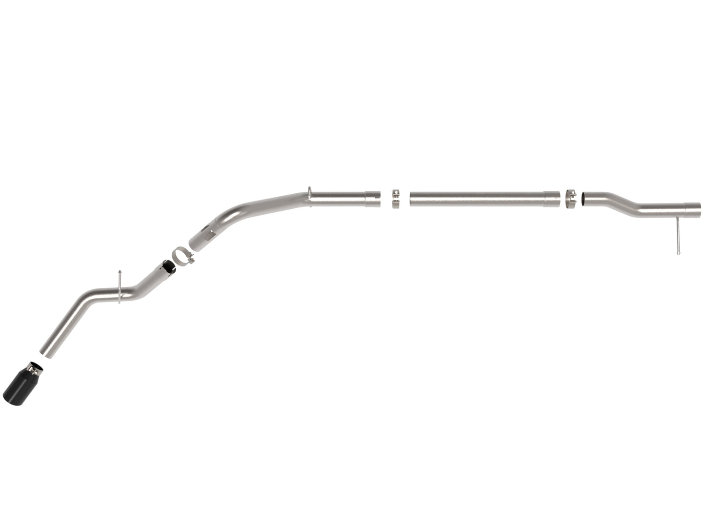 aFe 23-23 GM L6-3.0L HD 3IN SS Back Exhaust System | Silverado EV/GMC Sierra 3500 HD (49-44144-B)