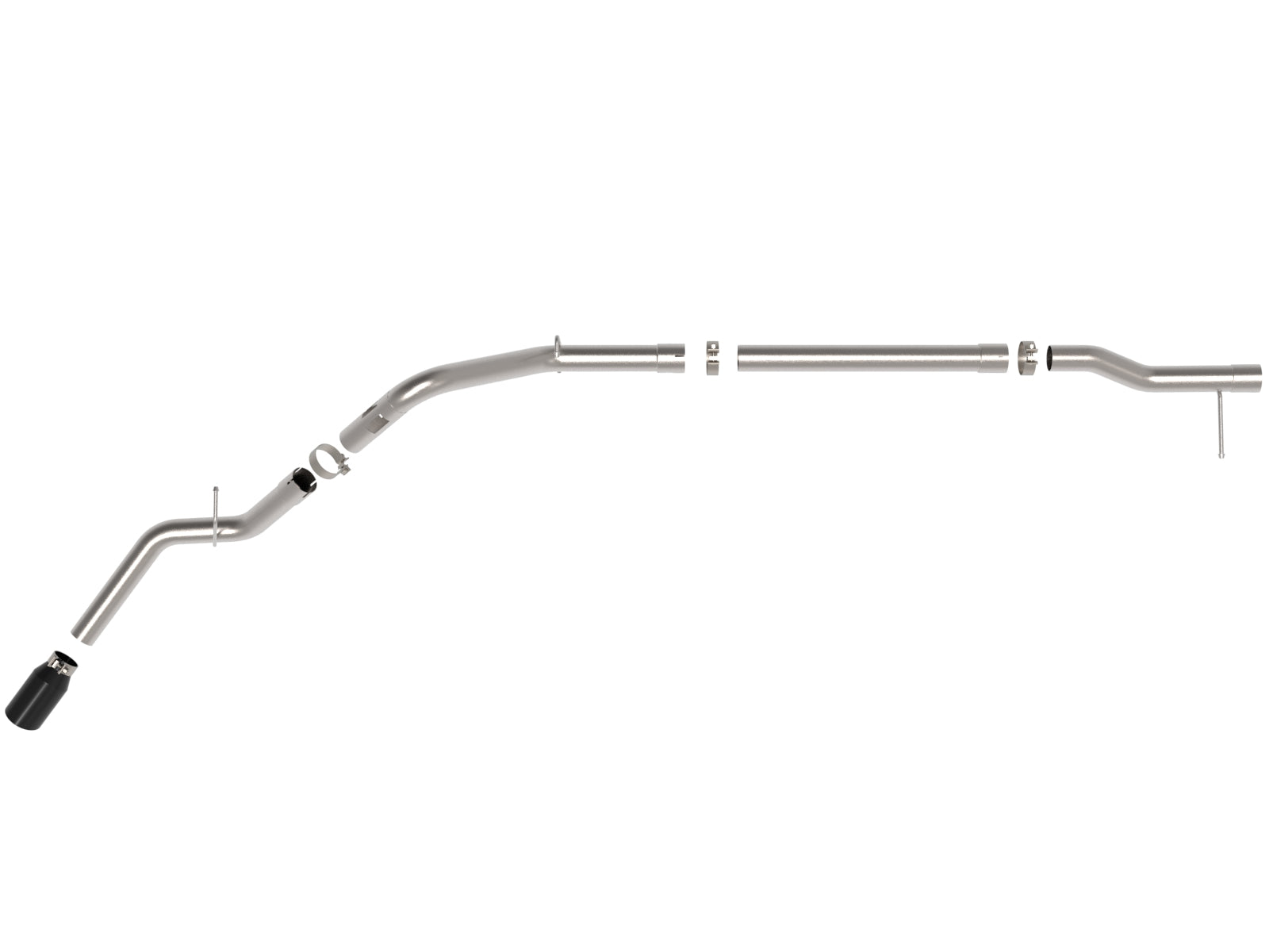 aFe 23-23 GM L6-3.0L HD 3IN SS Back Exhaust System | Silverado EV/GMC Sierra 3500 HD (49-44144-B)