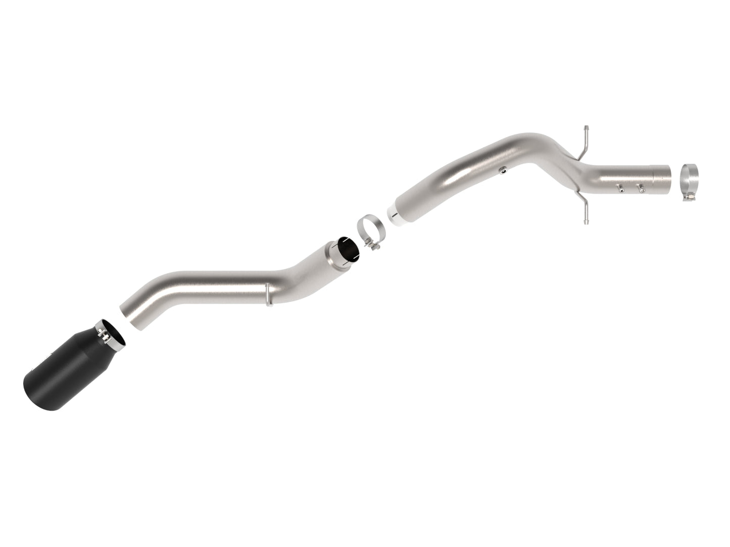 aFe HD 5in SS DPF-Back Exhaust | GM Diesel Trucks (49-44147-B)