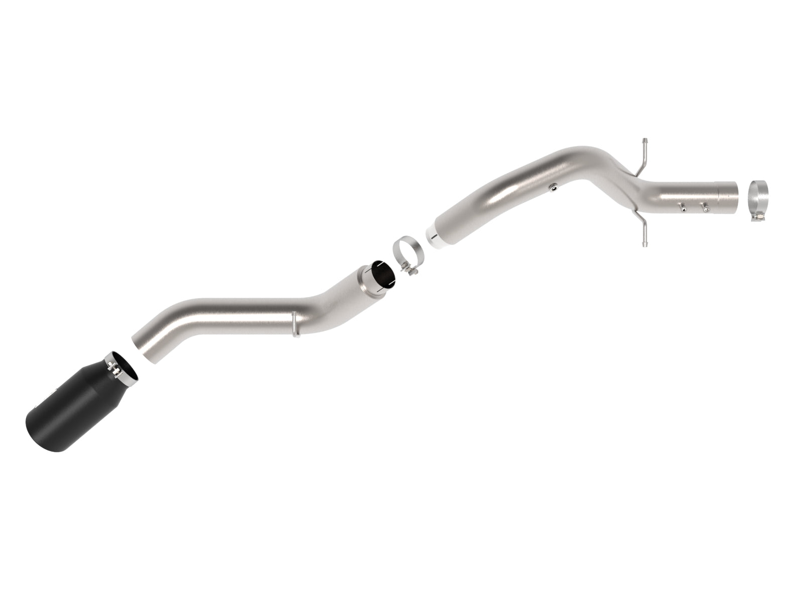 aFe HD 5in SS DPF-Back Exhaust | GM Diesel Trucks (49-44147-B)