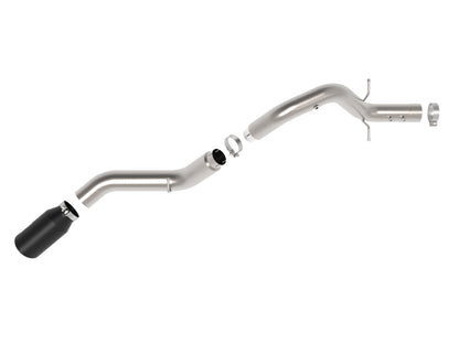 aFe HD 5in SS DPF-Back Exhaust | GM Diesel Trucks (49-44147-B)