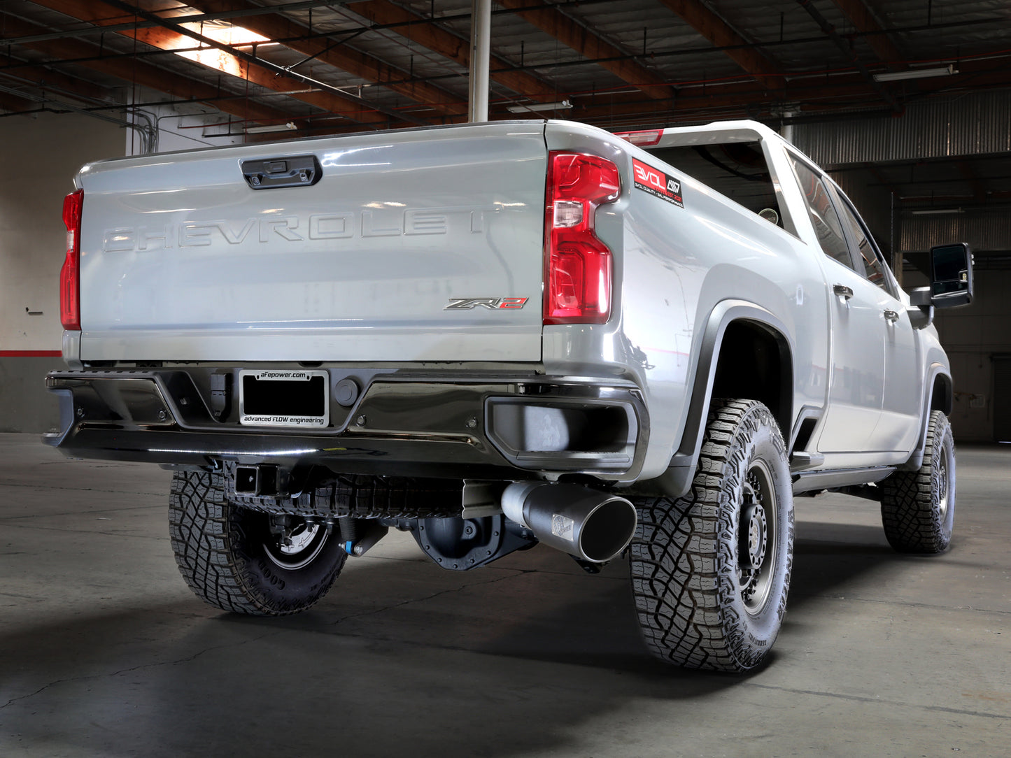 aFe HD 5in SS DPF-Back Exhaust | GM Diesel Trucks (49-44147-B)
