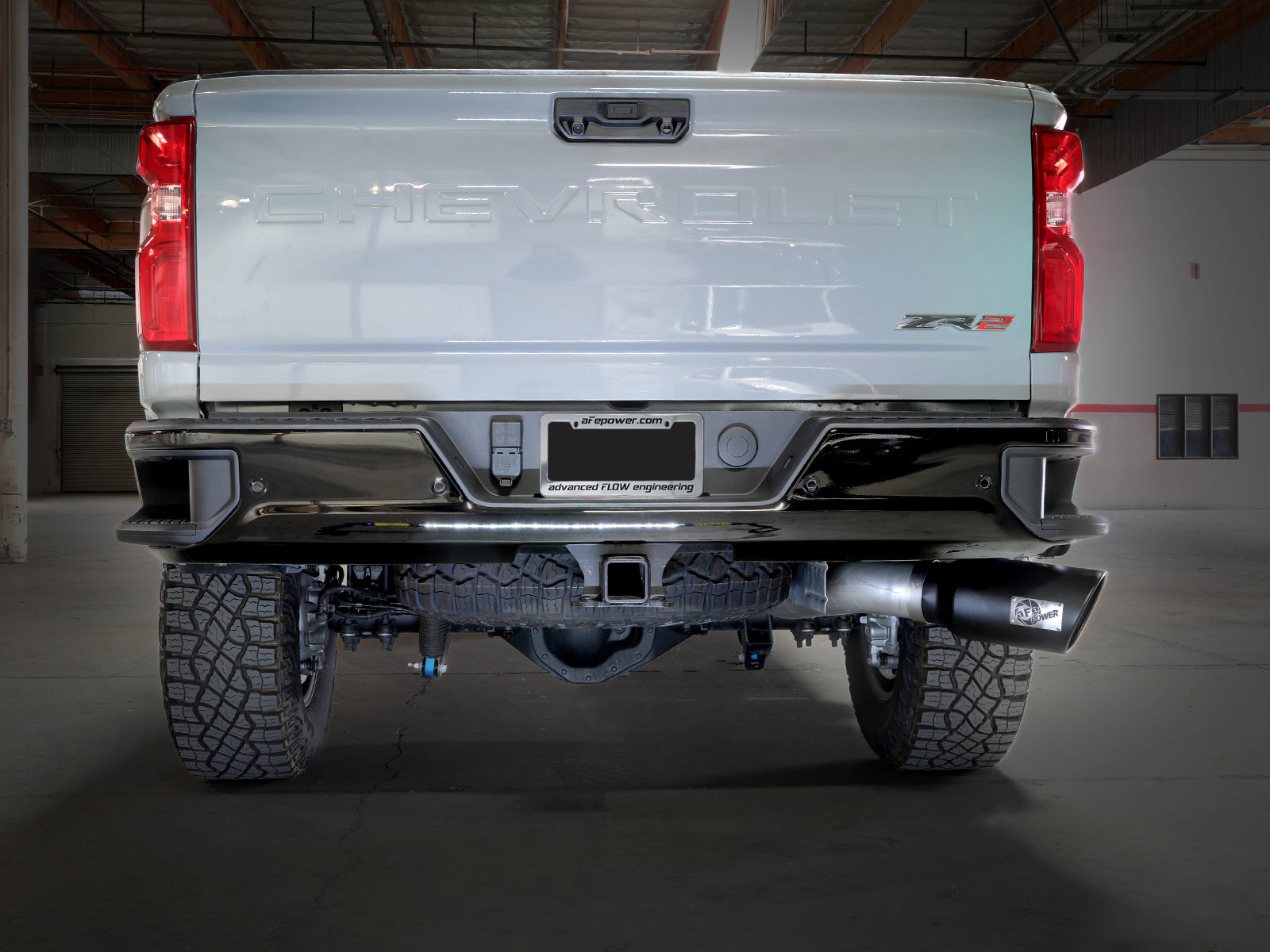 aFe HD 5in SS DPF-Back Exhaust | GM Diesel Trucks (49-44147-B)