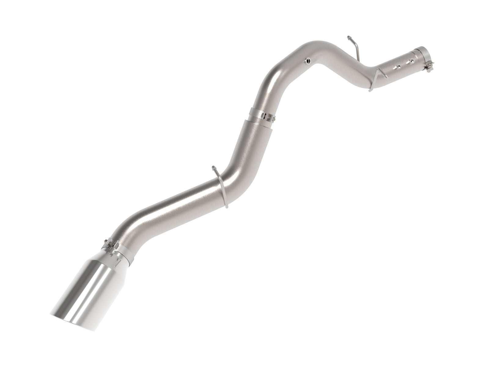 aFe Large Bore HD 5in 409SS DPF-Back Exhaust GM 24-25 | (49-44147-P)