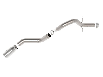 aFe Large Bore HD 5in 409SS DPF-Back Exhaust GM 24-25 | (49-44147-P)