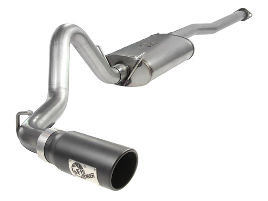 aFe 3in 409 Stainless Steel Cat-Back Exhaust System | Toyota Tacoma V6-4.0L (05-13) (49-46001-1B)