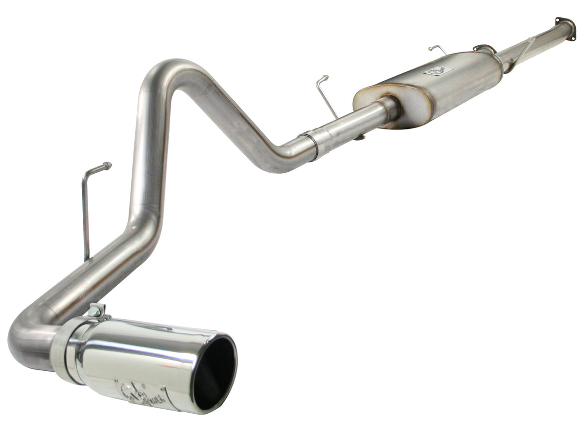 aFe 3 IN 409 Stainless Steel Cat-Back Exhaust System | Toyota Tundra V8-5.7L (10-11) (49-46008)