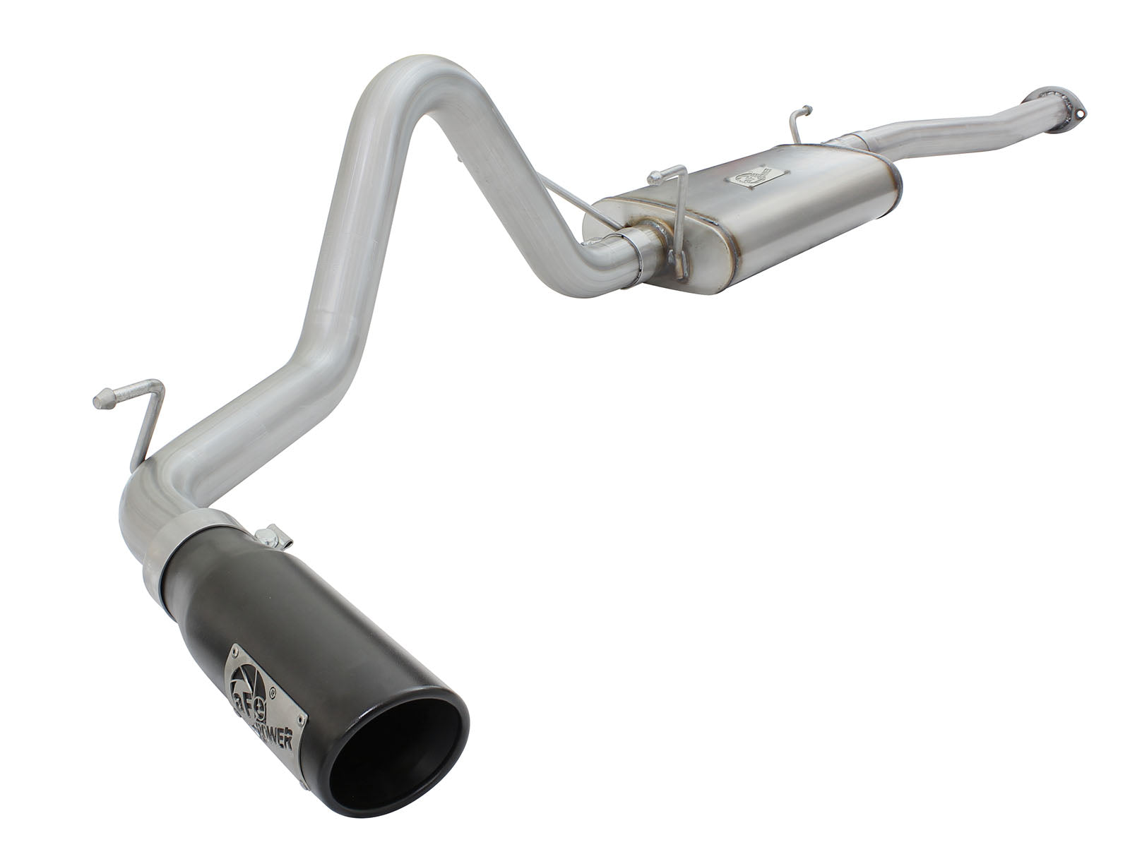 aFe 2.5in SS Cat-Back Exhaust | Toyota Tacoma (13-14) (49-46024-B)