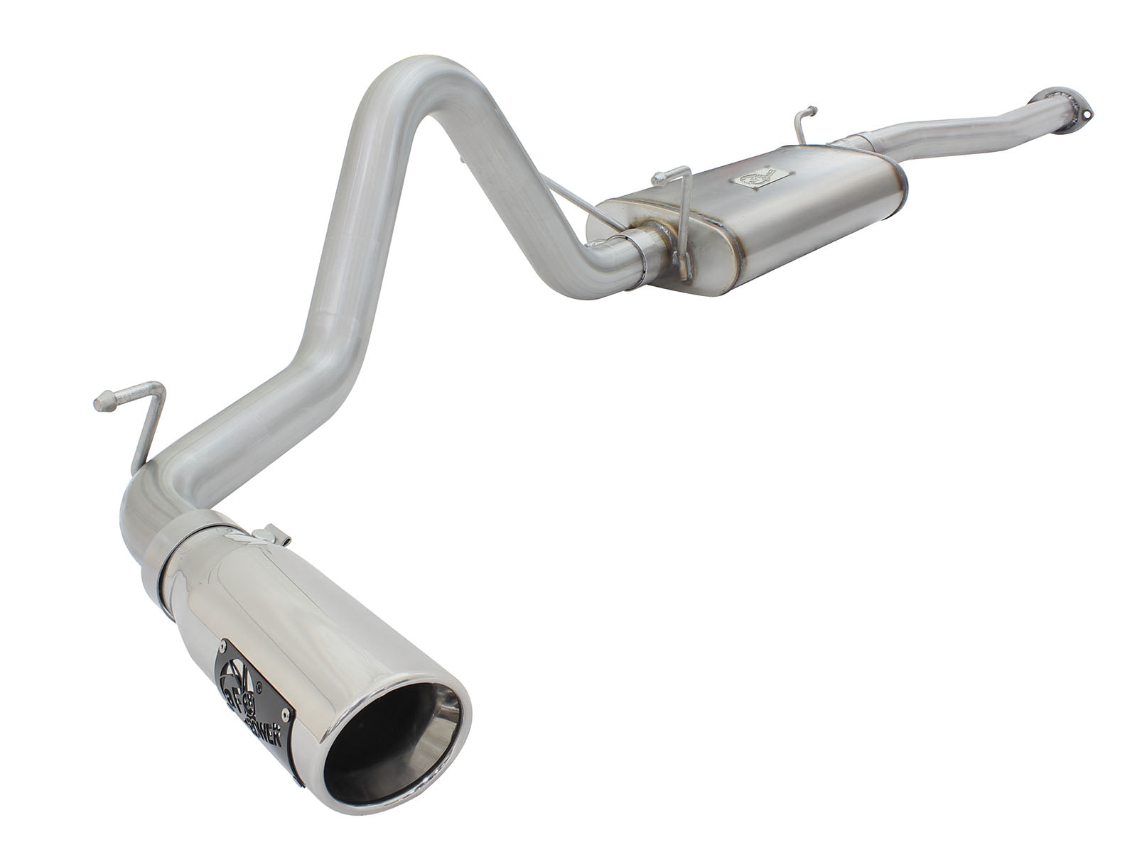 aFe 2.5in SS Cat-Back Exhaust | Toyota Tacoma (13-14) 2.7L (49-46024-P)
