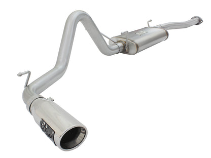 aFe 2.5in SS Cat-Back Exhaust | Toyota Tacoma (13-14) 2.7L (49-46024-P)