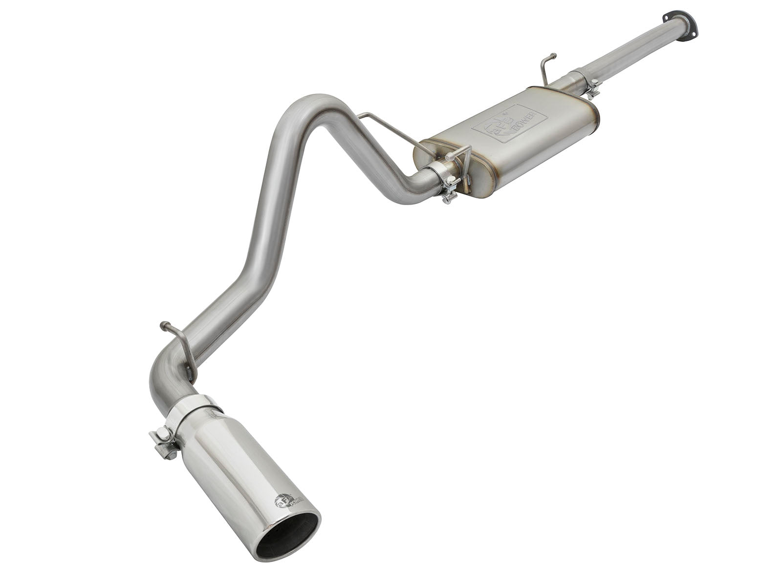 aFe 2.5in SS Cat-Back Exhaust | Toyota Tacoma (05-12) 2.7L (49-46031-P)