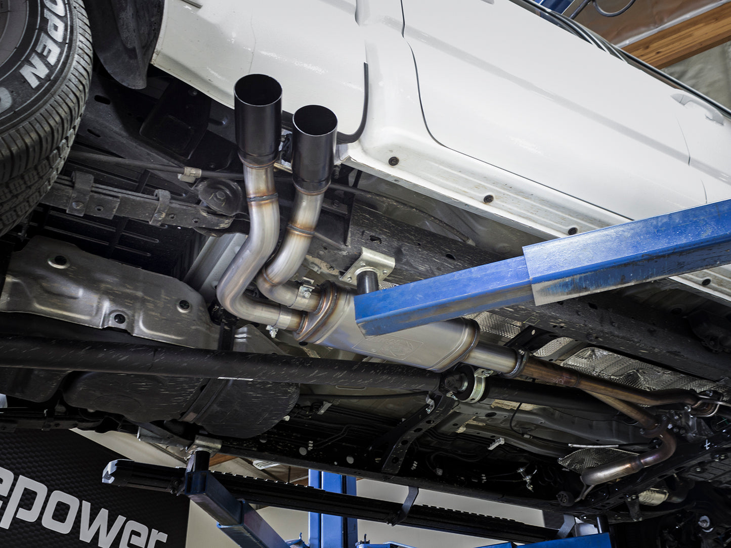 aFe Rebel Series 3in 409SS Cat-Back Exhaust | Toyota Tacoma V6-3.5L (16) (49-46032-B)