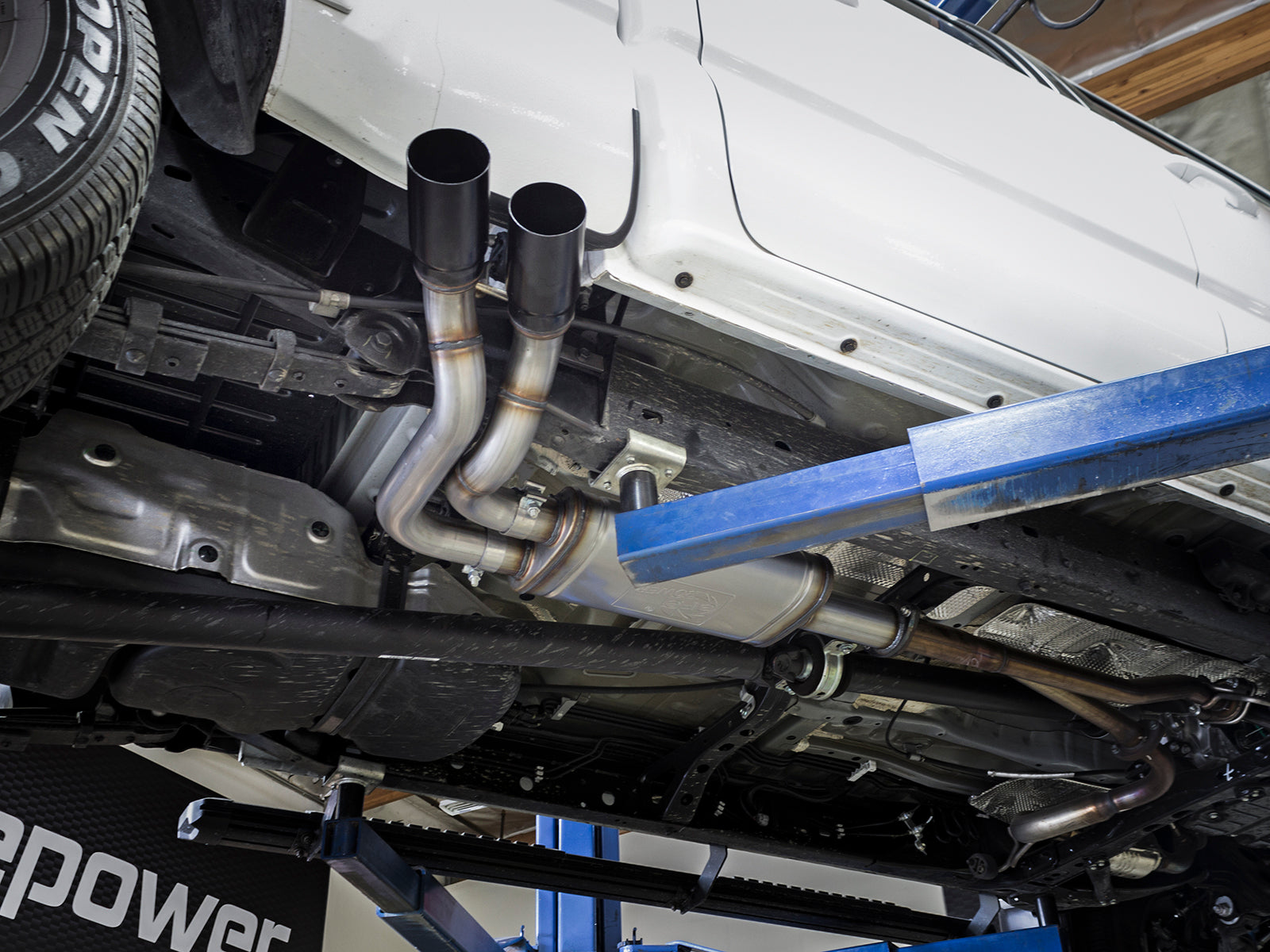 aFe Rebel Series 3in 409SS Cat-Back Exhaust | Toyota Tacoma V6-3.5L (16) (49-46032-B)