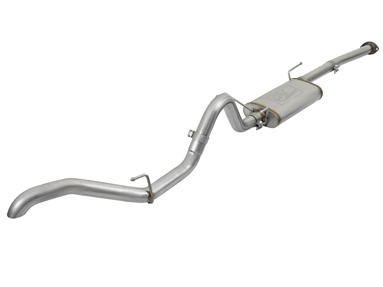 aFe 2.5in 409SS Cat-Back Exhaust Hi-Tuck | Toyota Tacoma V6-3.5L (16) (49-46034)
