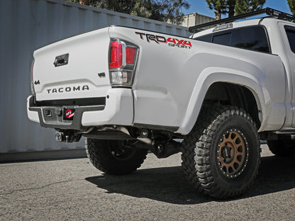 aFe 2.5in 409SS Cat-Back Exhaust Hi-Tuck | Toyota Tacoma V6-3.5L (16) (49-46034)