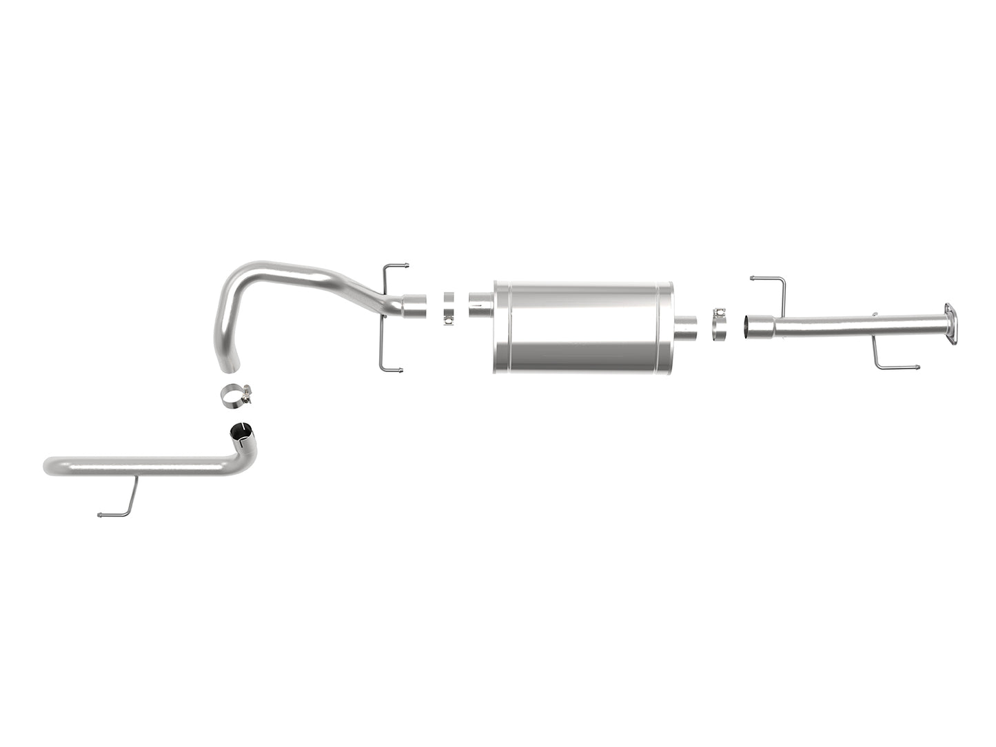 aFe 2.5in 409 SS Cat-Back Hi-Tuck Exhaust | Toyota 4Runner V6-4.0L (10-19) (49-46041-1)