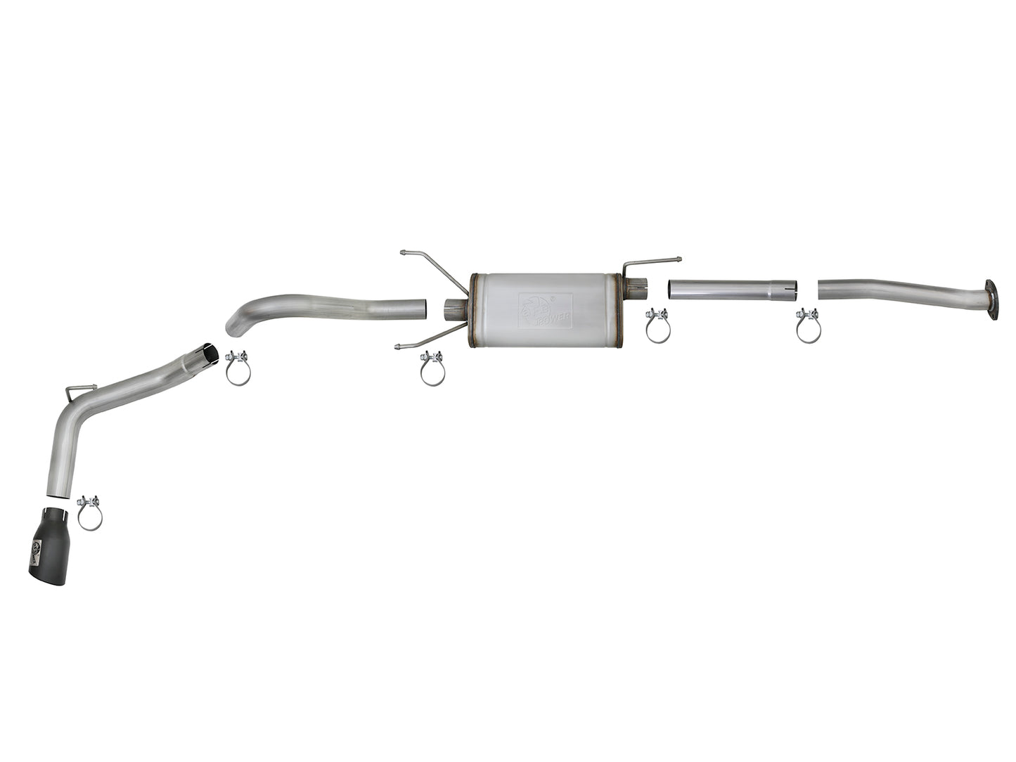 aFe 2.5in SS Cat-Back Exhaust Toyota Tacoma (16+) | (49-46042-B)