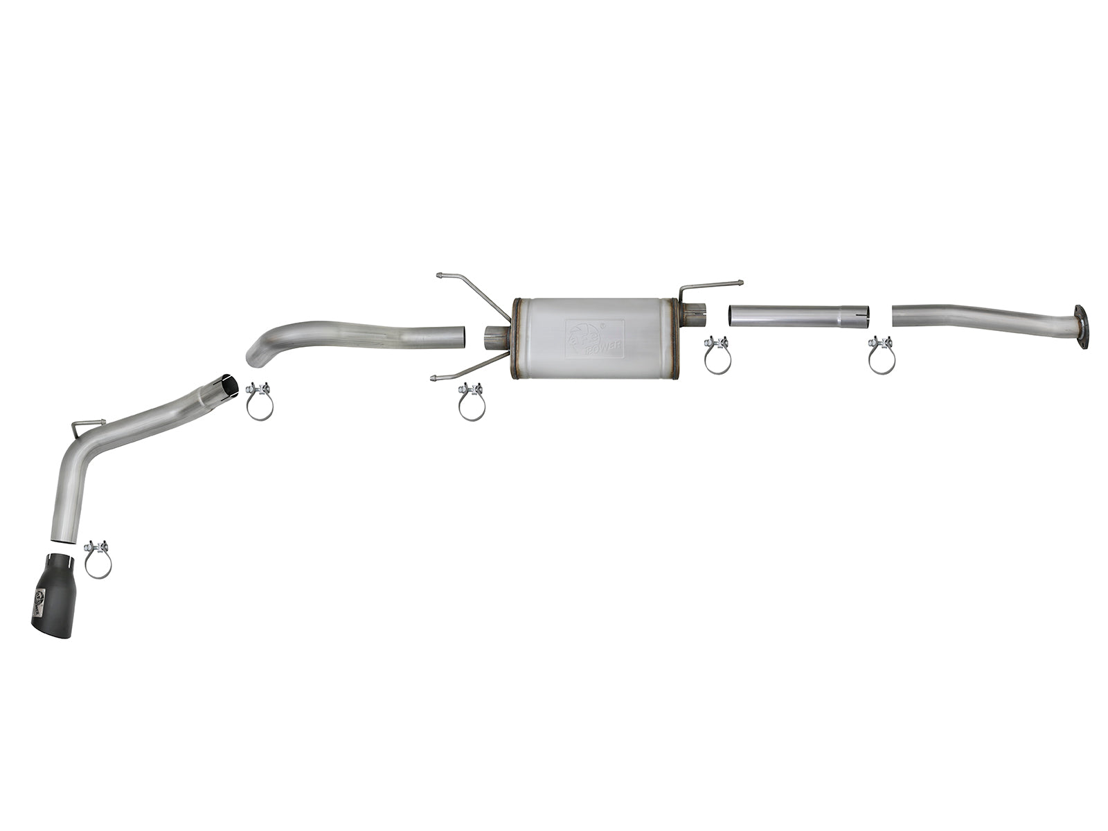 aFe 2.5in SS Cat-Back Exhaust Toyota Tacoma (16+) | (49-46042-B)