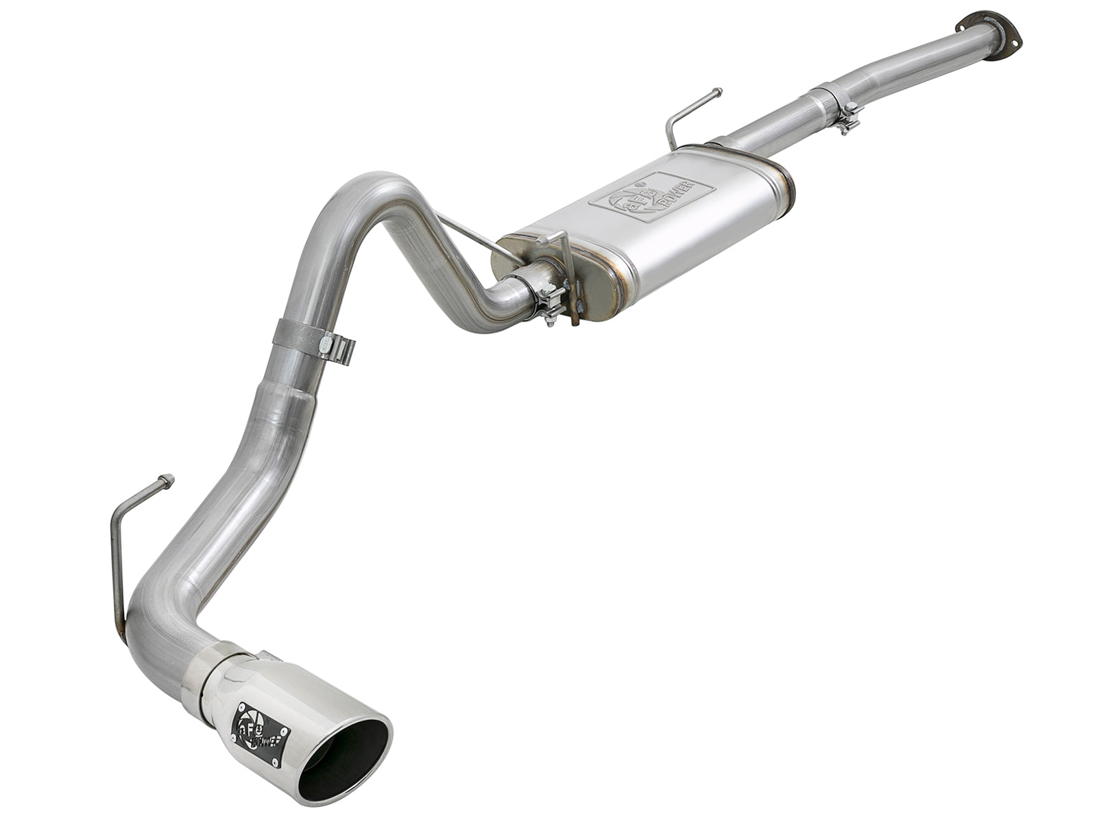aFe 2.5in 304 SS Cat-Back Exhaust | Toyota Tacoma 16+ (49-46042-P)