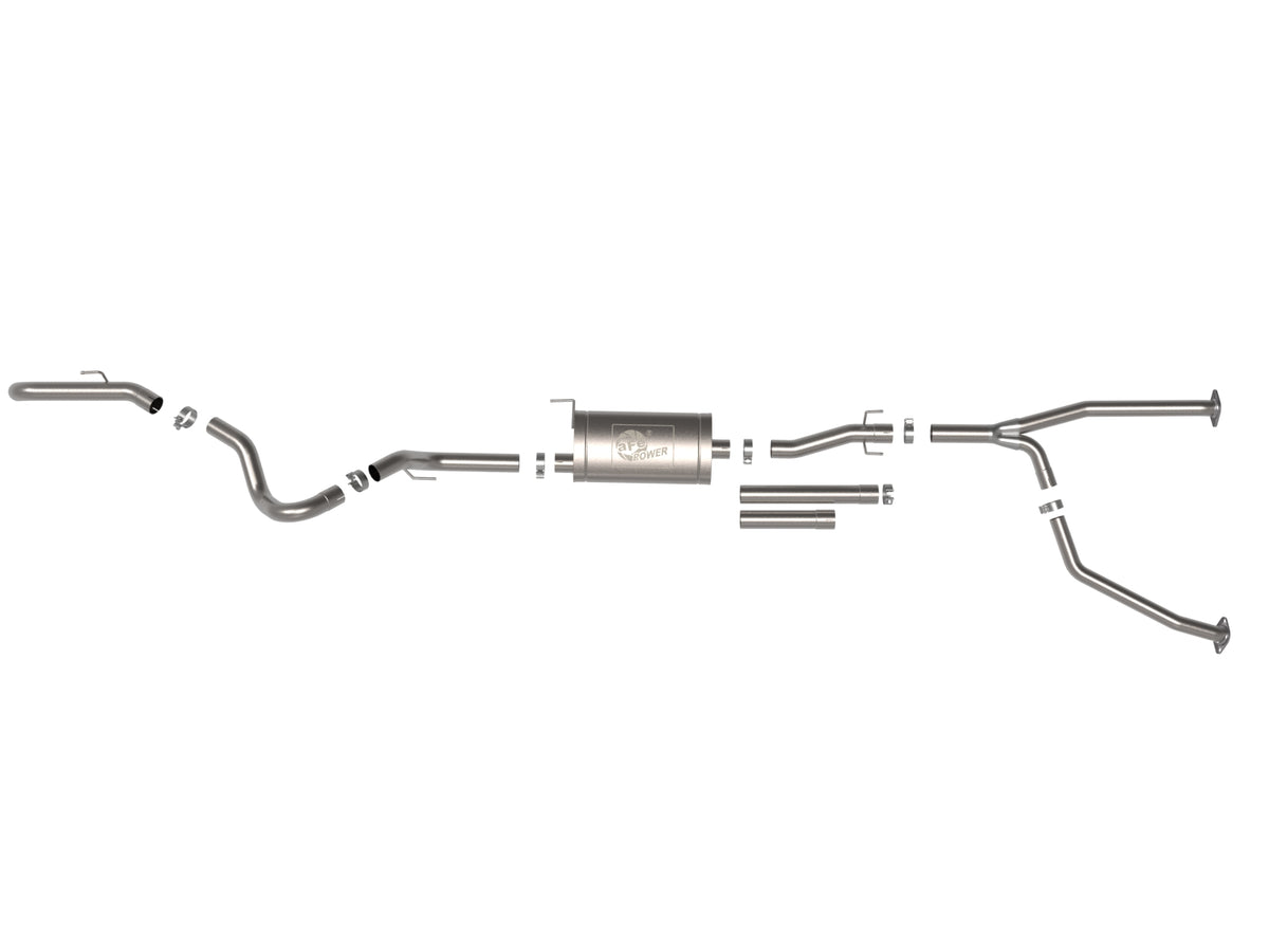 aFe Apollo GT 2.5-3in SS Cat-Back Hi-Tuck Exhaust | Toyota Tundra (22+) (49-46062)